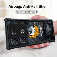 Sarung Telefon, Untuk infinix GT 20 Pro, Sarung Akrilik Jelas, Untuk infinix GT 10 Pro, Corak Angkas