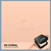 Makeover Make Over Perfect Cover Two Way Cake Bedak Padat 02 Coral