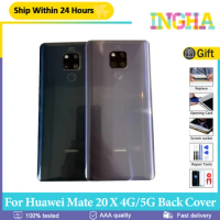 Original Battery Cover For Huawei Mate 20 X 5G Back Cover Rear Glass Case For Huawei Mate 20 X 4G Battery Housing Cover Replace