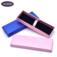 CCCAGYA E006 1pc/lot New Creative Black Pink Blue pencil cases Gift Boxes Office &amp; School Supplies Gift pen box