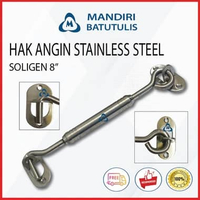 Hak Angin Jendela 8" SOLIGEN / Window Hook 20cm / Cantolan Jendela