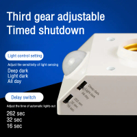 110-240V E27 LED Bulb Base PIR Motion Detector Wall Lamp Holder Motion Sensor Light Socket Adapter H