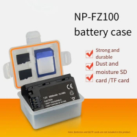 For Sony ILCE-9 A7M3 A7R3 A9 7RM3 Camera NPFZ100 Battery Plastic Holder Case Battery Storage Box