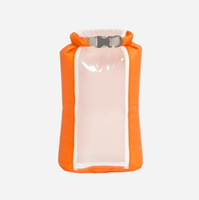 【【蘋果戶外】】Exped Fold Drybag CS 桔色 XS【3L】透明視窗 背包防水袋 防水內袋 防水內套