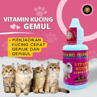 Vitamin Kucing Gemuk Dan Bulu Lebat Penambah Nafsu Makan Kucing