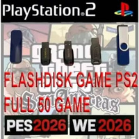 Flasdis Ps2 isi 50 GAME Sesuai Gambar ( Untuk Ps2 Yang Sudah Pake Hardisk Laur /EksternaL