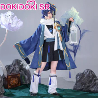 Wanderer Scaramouche Doujin Cosplay Game Genshin Impact DokiDoki-SR Cosplay Costume Scaramouche Cute Casual Wear