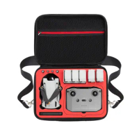Portable Carrying Box For Dji Mini 3 Pro Accessories Storage Bag Dji Rc Remote Controller Black Case Handbag Smart Controller