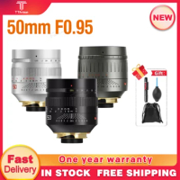 TTartisan 50mm F0.95 Camera Lens 50/0.95 MF Lens for Leica M Mount Camera Large Aperture Full Frame for Leica M9 M10