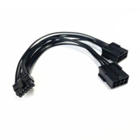 PPYY-Dual Mini 12Pin GPU Video Card Power Cable For RTX30 Series 3070 3080 3090, 7.8-Inch(20Cm)