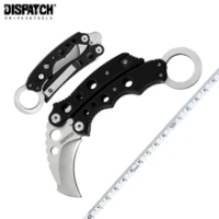 Folding Karambit Knife with G10 Handle Survival Hunting Tactical Knives Camping Pocket Knife EDC Portable Tool