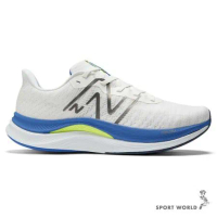 New Balance 男鞋 慢跑鞋 FuelCell Propel v4 寬楦 白藍 MFCPRCW4-2E