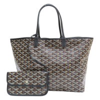 【二手名牌BRAND OFF】GOYARD 高雅德 棕色 帆布 托特包 LME 020224