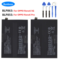 Original High Quality Battery for OPPO Reno 6 Pro Reno6 Pro 5G BLP855 BLP863 Cell Phone