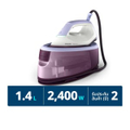 ฟิลิปส์ เตารีดระบบแรงดันไอน้ำ PSG3000|30 2400W 1.4 ลิตร สีม่วง-ขาว