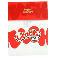 Liquid Saltnic Crackz Ice Cream Pack Series 25MG 3x15ML By Tetra Indonesia BELGIAN