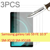 3PCS Glass screen protector for Samsung Galaxy Tab S9 FE 10.9" Wi-Fi SM-X510 Galaxy Tab S9 FE 5G SM-X516B tablet film