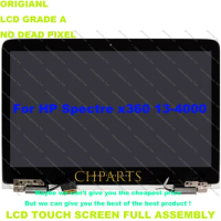 13.3" FHD QHD For HP Spectre x360 13-4000 13-4110DX LCD Display Touch Screen Replacement Full Assembly 828822-001 828823-001