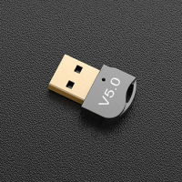 USB Bluetooth-Compatible 5.0 Adapter Transmitter Receiver BT Audio Receiver Dongle Wireless USB Adapter for Computer PC Laptop