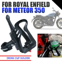 For Royal Enfield 350 Meteor 350 Meteor350 2020 2021 2022 Motorcycle Accessories Beverage Water Bottle Drink Cup Holder Bracket