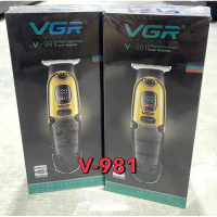 ปัตตาเลี่ยนไร้สาย แบตตาเลี่ยนตัดผมชาย VGR V-981สแตนเลส ใช้งานได้ดี ทรงสวย คําแนะนําผลิตภัณฑ์ใหม่ของเ