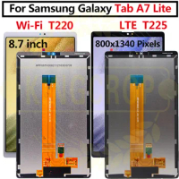 For Samsung Galaxy Tab A7 Lite T220(Wifi) T225(LET) Table LCD Screen Display Digitizer Assembly For samsung T220 T22 LCD