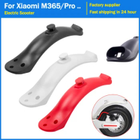 Upgraded Fender Electric Scooter Mudguard Kit Rear Tire Mud Guard Waterproof Silicone Plug Set for Xiaomi M365/Pro/1S E-Scooter