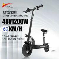 Max Loading 150KG Adult Electric Scooters 10 Inch Pneumatic Tire Electric Scooters 60KM/H Max Speed 100KM Range E Scooters