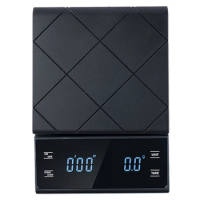 Kitchen Scale With Smart Digital Electronic Precision Timer Drip Portable Household Coffee Scale