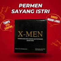 X-men Permen Herbal Gingseng 100% Original xmen Berkualitas Tanpa Pengawet