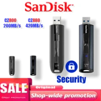 SanDisk EXTREME PRO USB 3.1 Solid State Flash 64G 128GB 256GB Super fast solid state performance USB3.2 880 flash drive UP TO