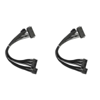 2X ATX 24Pin To 18Pin Adapter Converter Power Cable And 8Pin To 12Pin ATX Adapter Power Cable For HP Z440 Z640
