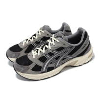 【asics 亞瑟士】休閒鞋 GEL-1130 男鞋 女鞋 黑 灰 皮革 拼接 緩震 亞瑟膠 復古 亞瑟士(1201A255004)