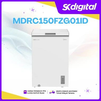 Chest Freezer Midea MDRC150FZG01ID Chest Freezer 100 Liter