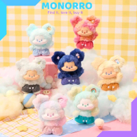 MONORRO Ready SELECTED ORI BB Mickey Head in The Clouds Series Vinyl Face Gantungan Tas Mickey Cloud