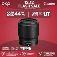 BKP Nikon NIKKOR Z 50mm f/1.8 S Lensa Kamera GARANSI RESMI Black