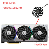 PLD10010B12HH,VGA GPU Cooler,Video Card Fan,For MSI GeForce RTX 3080 SUPRIM X 10G RTX3080,GPU Graphics Card Cooling