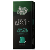 กาแฟแคปซูล ซิกเนเจอร์ Cafe Amazon 10 แคปซูล 58 กรัม