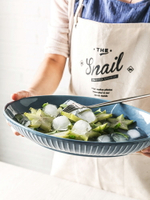 魚盤家用創意北歐魚盤子家用新款大號蒸魚盤藝術盤子菜盤異形餐具