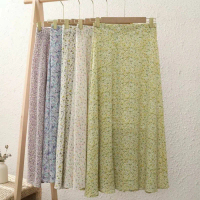 ￼PROMO ROK PANJANG WANITA MOTIF BUNGA KOREAN STYLE TERMURAH VIRAL