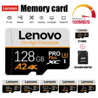 Lenovo 2TB SD Memory Card 64GB 128GB SD/TF Flash Card Mini Sd Cards UHS-1 Flash Memory Card With Package Free SD Adapter