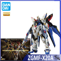 Bandai GUNDAM MGEX STRIKE FREEDOM MGEX MG 1/100 ZGMF-X20A EXTREME METALLIC COMBINATION Mobile Fighter Suit Collect Action Figure