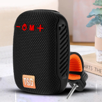 Bicycle Wireless Stereo Speaker Portable Bike Louder Speaker Type-C USB Rechargeable Waterproof Blue