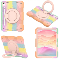 เคสแท็บเล็ต For IPad 10th 10.9 11th 5th 6th 9.7 7th 8th 9th 10.2 Air 3 4 Pro เคสกันกระแทกแบบหมุนได้ 