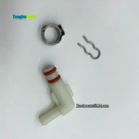 Espresso Machine Spare Parts Boiler 90° Elbow With Seal Spring Clamp For Breville 878 880 881 Coffee Maker Replace