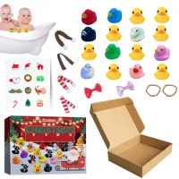 Kids Advent Calendar 24 Days Fidget Advent Calendars For Kids Advent Calendar With Rubber Ducks And Accessories Bath Toy