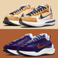 花田 SACAI x NIKE VAPORWAFFLE 卡其奶茶 紫黑 男女 DD1875 500 200