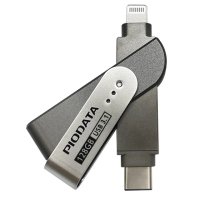 【PIODATA】iXflash Lightning / USB Type C 雙向接頭 128GB 多媒體隨身碟
