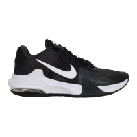 【NIKE 耐吉】AIR MAX IMPACT 4 男籃球鞋-氣墊 慢跑 路跑 輕量 黑白(DM1124-001)