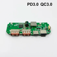 USB Type-C QC 3.0 PD XPM6325 Quick Charging PCB Board 5V-12V Fast Charger Module for Lithium Li-ion 18650 Battery DIY Power bank